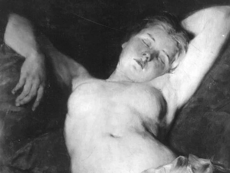 1845-Alois Gabl - Nudo femminile